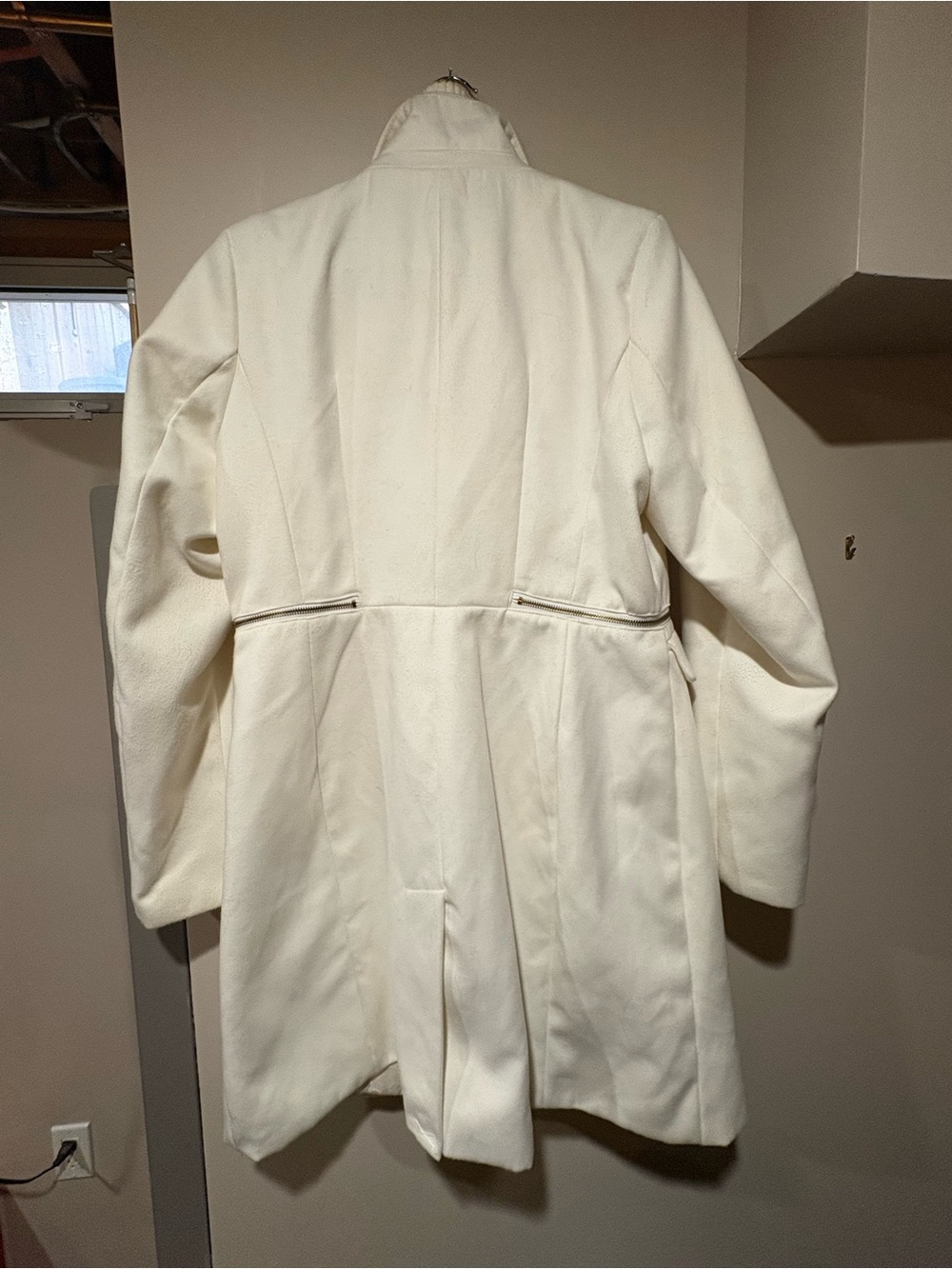 Ricki's (Retail $150) Trench Coat with Inner Zip Mock Neck - Picture 7 of 7